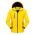 Men s and Women s Jackets Autumn and Winter Outdoor Reflective Waterproof and Breathable  Jackets Orange L