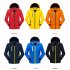 Men s and Women s Jackets Autumn and Winter Outdoor Reflective Waterproof and Breathable  Jackets red xxxxl