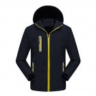 Men s and Women s Jackets Autumn and Winter Outdoor Reflective Waterproof and Breathable  Jackets black xxxxl