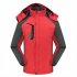 Men s and Women s Jackets Winter Velvet Thickening Windproof and Rainproof Mountaineering Clothes Orange XL