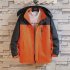 Men s and Women s Jackets Winter Windproof and Rainproof Thickening Outdoor Mountaineering Clothes Reflective orange XL