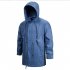 Men s jacket Long sleeve solid color outdoor  FitType hooded jacket  Black  M