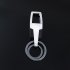 Mental Key Ring Man Key Chain Car Top Grade Dual Ring Keyring Without rivets