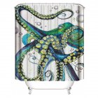 Mermaid Tail Pattern Shower  Curtains Bathroom Waterproof 3d Printing Curtain Blister octopus 150 180cm
