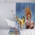 Mermaid Tail Shower  Curtain Washable Waterproof Bathroom Hanging Curtain Decor yul 1835 mermaid 1 180 200cm