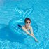 Mermaidtail shaped Swimming Ring Summer Party Beach Pool Float Inflatable Water Toys