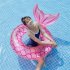 Mermaidtail shaped Swimming Ring Summer Party Beach Pool Float Inflatable Water Toys