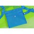 Mesh Beach Tote Bag Extra Large Foldable Storage Bag Lightweight Quick Dry Beach Toys Organizer Handbag blue net green belt small