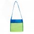 Mesh Beach Tote Bag Extra Large Foldable Storage Bag Lightweight Quick Dry Beach Toys Organizer Handbag blue net green belt small
