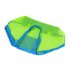 Mesh Beach Tote Bag Extra Large Foldable Storage Bag Lightweight Quick Dry Beach Toys Organizer Handbag blue net green belt small