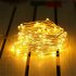 Metal 3 AA Battery Box Copper   Silver Wire Flashing  Light  String  Light  10m100led  2m20led  5m50led Birthday Holiday Wedding Atmosphere Light 5 meters 50 la
