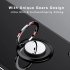 Metal 360 Degree Finger Ring Smart Phone Holder Mount Support For All Models Of Phone Ring Buckle Black