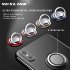 Metal 360 Degree Finger Ring Smart Phone Holder Mount Support For All Models Of Phone Ring Buckle Black