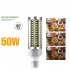 Metal 50w Commercial Grade Corn  Light Led Bulb Fanless E27 To E39 Large 5000k Fluorescent Light 5435 Lumens For Garage Warehouse Parking Lot E27 3000K  warm wh