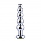Metal Anal Hook Butt Plug with Balls Anal Dildo Prostate Plug Stainless Steel Anal Sex Toys  Iron tree with crystal