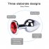 Metal Butt Plug Conventional Silver Butt Plug Large Medium Small Anal Plug Massage Tool small