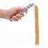 Metal Chain Whip Plug Massager Adult Toys Couple Flirting Butt Plug Sex Supplies golden chain