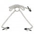Metal Chain With 4 Head Nipple Breast Clamp Labia Clitoris Clips Bondage Bdsm Adult Game Erotic  Accessories As shown