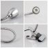 Metal Clip Table Light Flexible Goose Neck Dimming Eye Protection USB Charging Bed Lamp