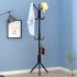 Metal Coat Rack Assembled Living Room Hat Clothing Display Stand Home Furniture 43 43 172cm White HBY906S