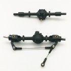 Metal DIY Accessories for RC WPL JJRC B14 B24 C14 B36 Q60 Q61 Car 4X4 black front and rear axle