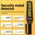 Metal Detector Hand Held Adjustable Sensitivity Portable Scanning Detection Instrument For Station Dock School Exam MD3003B1