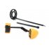 Metal Detector  Treasure Hunter  has an 8 2 Inch Water Resistant Coil hat can detects all metals  it has an adjustable stem and LCD display