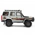 Metal EX86190 Simulation  Climbing  Car  Toys LC76 Remote Control Four wheel Drive Off road Vehicle   Luggage Rack Light Lamp Car Model White Without battery