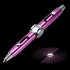 Metal Fidget Hand Spinning Pen Ballpoint Pen Gift for Business Adults Kids Pink Bullet type 1 0