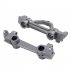 Metal Front   Rear Bumper Bracket for 1 10 Axial SCX10 D90 RC4WD RC Crawler Silver