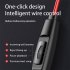Metal In ear Headphones Nylon Braided Line Bass Music Earbuds With Microphone Wire controlled Game Headset silver