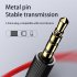 Metal In ear Headphones Nylon Braided Line Bass Music Earbuds With Microphone Wire controlled Game Headset black red