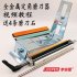 Metal Knife Sharpener Set Sharpening Plate Fixed Angle Grindstone Household Kitchen Tool Silver