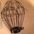 Metal Lamp Bulb Guard Clamp Vintage Light Cage Hanging Industrial Lamp Covers Pendant Decor for Home Bar