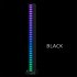 Metal Led Symphony Rhythm  Light Rgb Sound Control Atmosphere Strip Lamp Stress Relief Desktop Party Decoration  usb Charging  White rechargeable