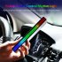 Metal Led Symphony Rhythm  Light Rgb Sound Control Atmosphere Strip Lamp Stress Relief Desktop Party Decoration  usb Charging  White rechargeable