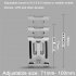 Metal Motorcycle Bicycle Phone Holder Aluminum Alloy Anti slip Bracket Gps Clip Universal Rotating Phone Stand For All Smartphones Red