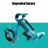 Metal Motorcycle Bicycle Phone Holder Aluminum Alloy Anti slip Bracket Gps Clip Universal Rotating Phone Stand For All Smartphones Red