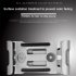 Metal Motorcycle Bicycle Phone Holder Aluminum Alloy Anti slip Bracket Gps Clip Universal Rotating Phone Stand For All Smartphones Red