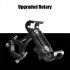 Metal Motorcycle Bicycle Phone Holder Aluminum Alloy Anti slip Bracket Gps Clip Universal Rotating Phone Stand For All Smartphones Red