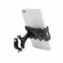 Metal Motorcycle Bicycle Phone Holder Aluminum Alloy Anti slip Bracket Gps Clip Universal Rotating Phone Stand For All Smartphones Red