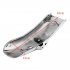 Metal Motorcycle Rear Front MudGuard Cover Protector Fit for CG125 Retro Modification black Single front