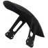 Metal Motorcycle Rear Front MudGuard Cover Protector Fit for CG125 Retro Modification black Single rear