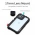 Metal Phone Cage for iPhone 11 11 Pro 11 Pro Max 17mm Interface Cage Vlog Video Accessory for Lens DOF For iPhone11