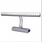 Metal SMD5050 Led Mirror  Cabinet  Lamp 7w High Brightness Energy saving Stainless Steel Bathroom Wall Light  warm White Light  Warm White 7W