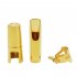 Metal Soprano Saxophone Mouthpiece Nozzle Musical Instruments Accessories Carton  7 mouth wind