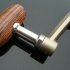 Metal Spinning Reel Folding Rocking Arm Wheel Grasp Wooden Rocking Handle Fishing Accessories Medium