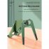 Metal Tablet Stand Mobile Phone Holder Folding Bracket Ergonomic Angles Adjustable Non slip Desk Stand Silver