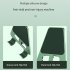 Metal Tablet Stand Mobile Phone Holder Folding Bracket Ergonomic Angles Adjustable Non slip Desk Stand Grey