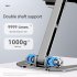 Metal Tablet Stand Mobile Phone Holder Folding Bracket Ergonomic Angles Adjustable Non slip Desk Stand Silver